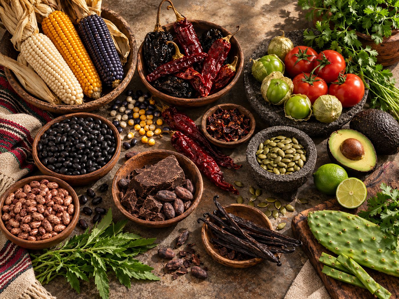 Ingredienti della cucina messicana
